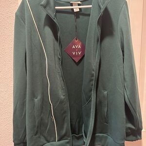 Ava & Viv Forest Green Jacket